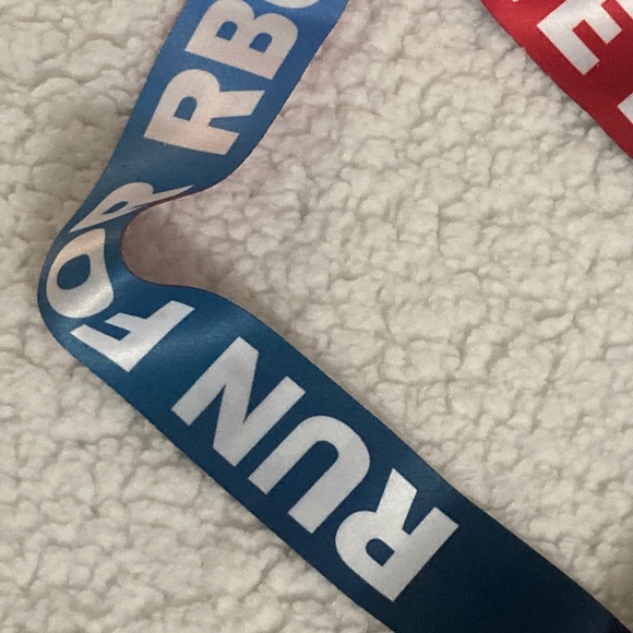 Ruth Bader Ginsburg “Run for RBG” Award Necklace Notorious RBG NWOT - Picture 4 of 6